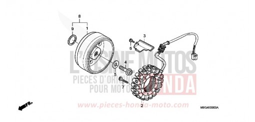 GENERATRICE VT750CA7 de 2007